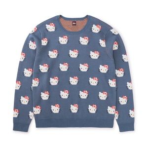 Hello Kitty x Tea Collection crewneck sweater, size M (women). New with tags!